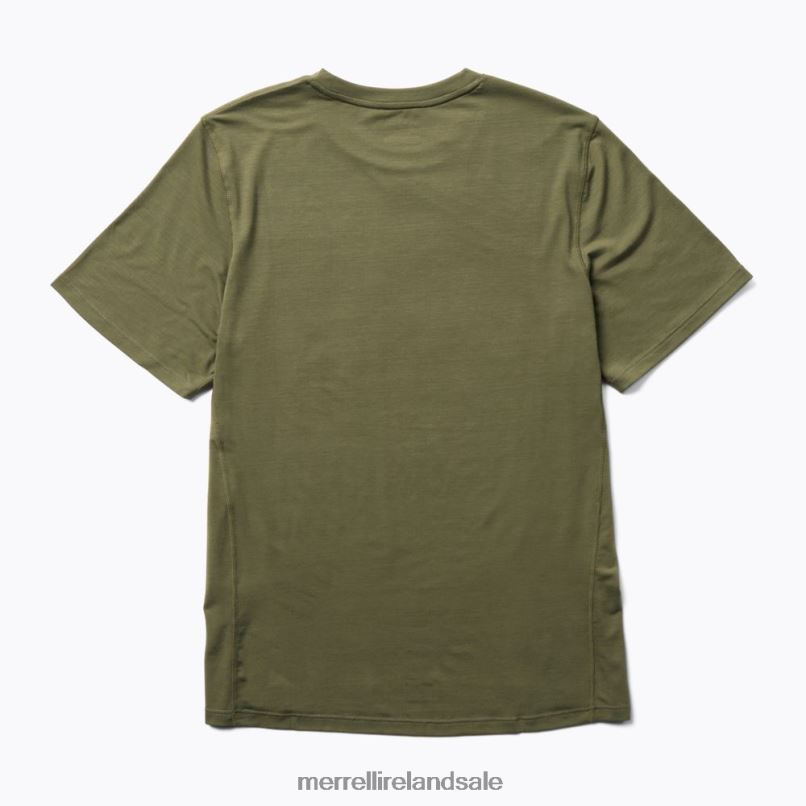 Everyday Tee with Tencel (JMS26443-326) Merrell Men BX26T150 Dusty Olive Clothes
