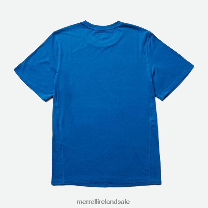 Everyday Tee with Tencel (JMS26443-352) Merrell Men BX26T152 Blue Clothes