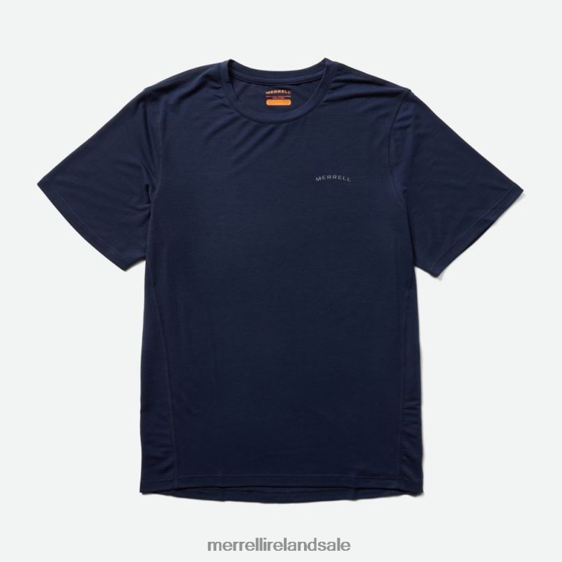 Everyday Tee with Tencel (JMS26443-353) Merrell Men BX26T155 Navy Clothes