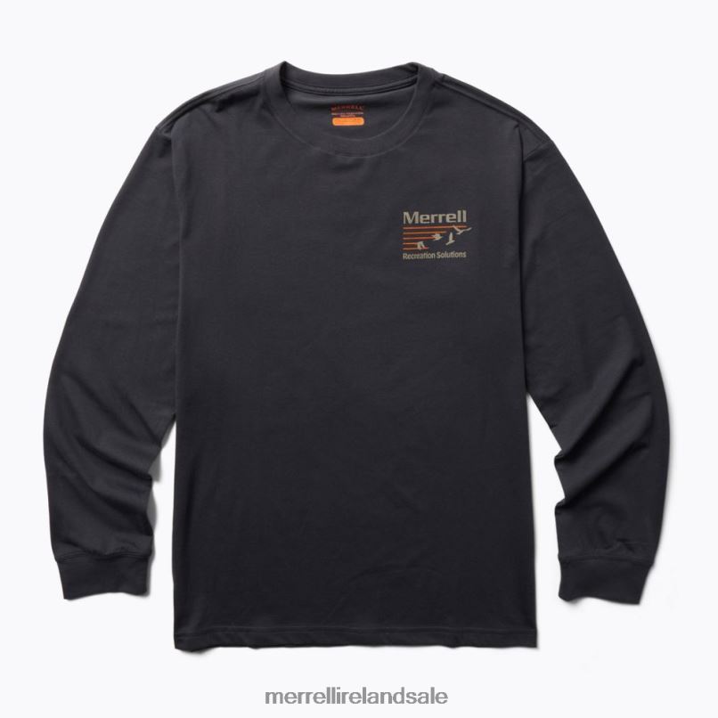 Great Outdoors Long Sleeve Tee (JMF26624-425) Merrell Men BX26T794 India Ink Clothes