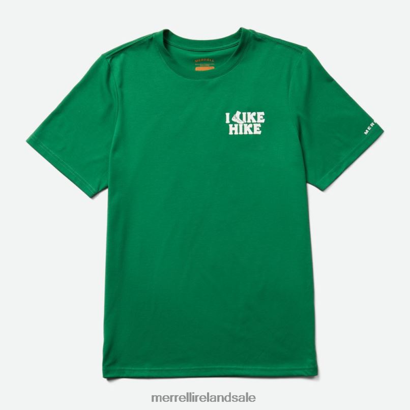 Like Hike Tee (JMS26334-320) Merrell Men BX26T691 Abundant Green Clothes