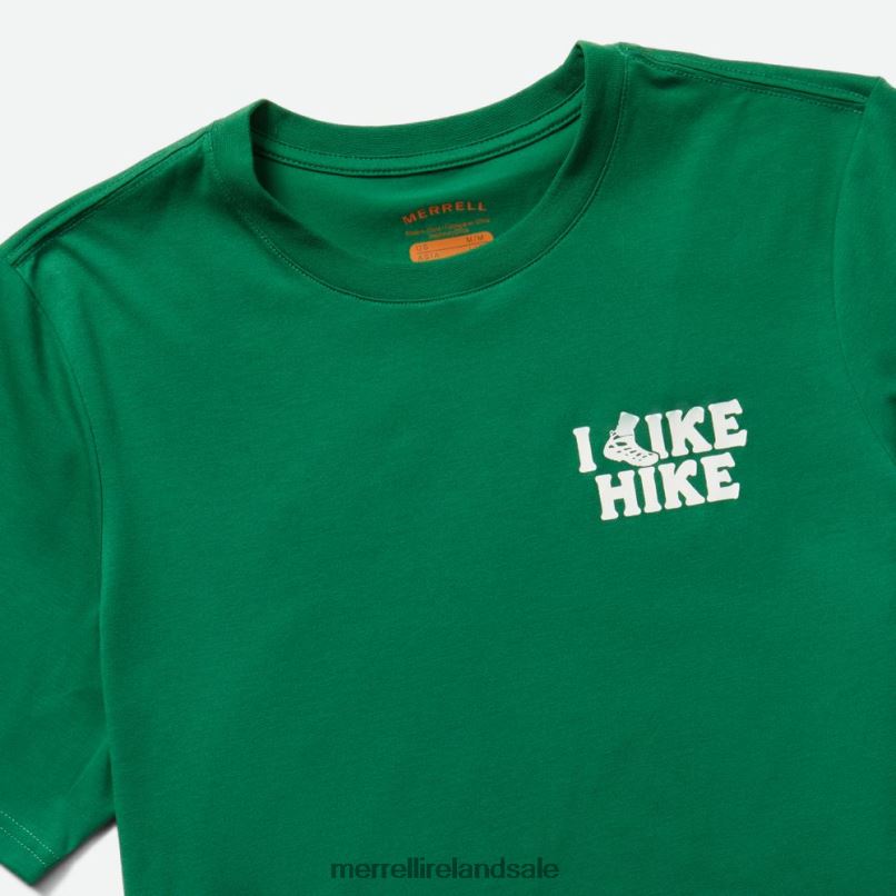 Like Hike Tee (JMS26334-320) Merrell Men BX26T691 Abundant Green Clothes
