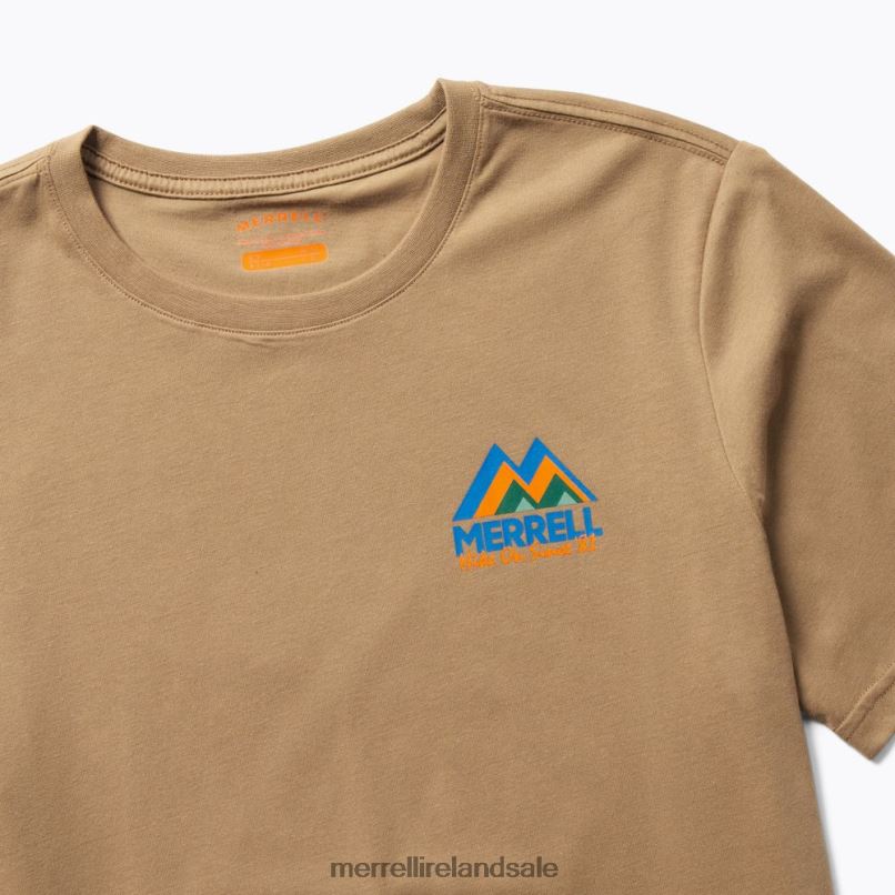 M-Mountain Tee (JMF26620-176) Merrell Men BX26T309 Sepia Tint Clothes