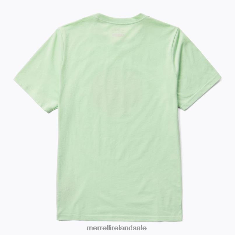 Short Sleeve Tee (JMS26681-330) Unlikely Hikers X Merrell Men BX26T450 Mist Green Clothes