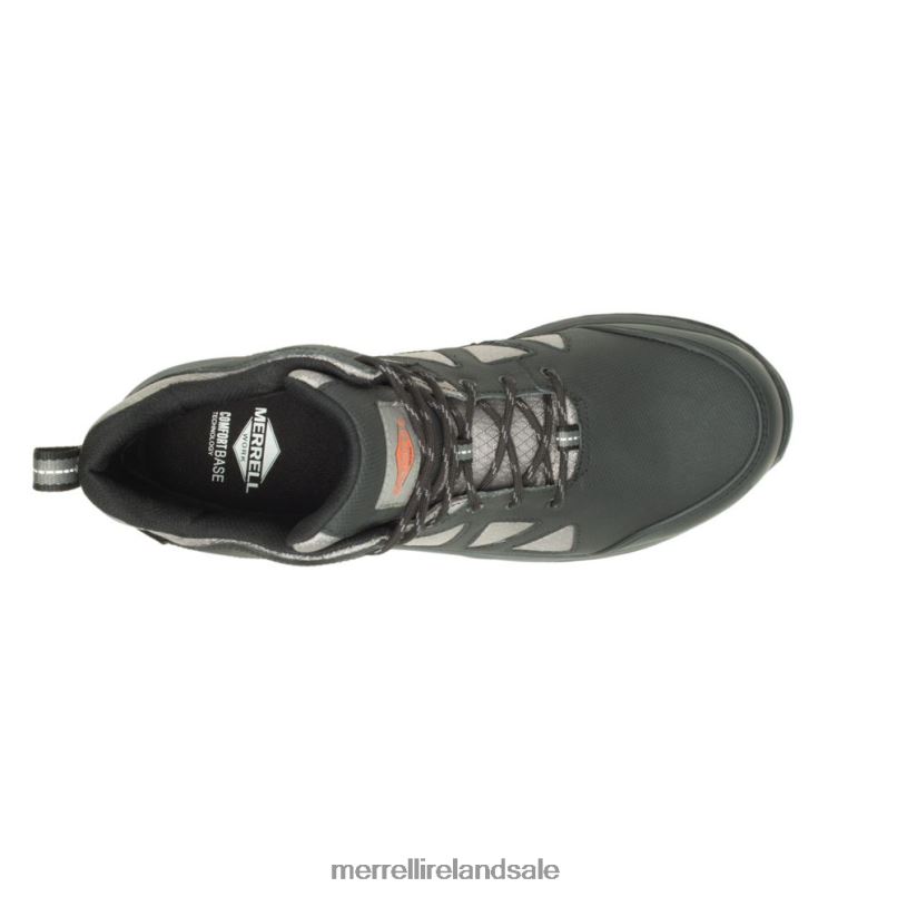 Fullbench Speed Mid Waterproof CF (J005025) Merrell Men BX26T689 Black/Charcoal Shoes