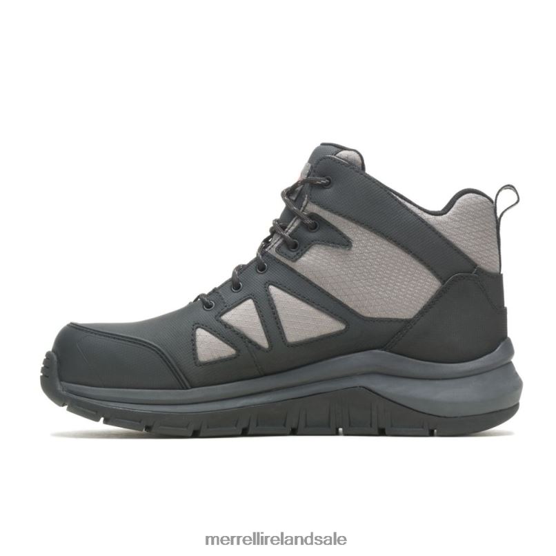 Fullbench Speed Mid Waterproof CF (J005025) Merrell Men BX26T689 Black/Charcoal Shoes