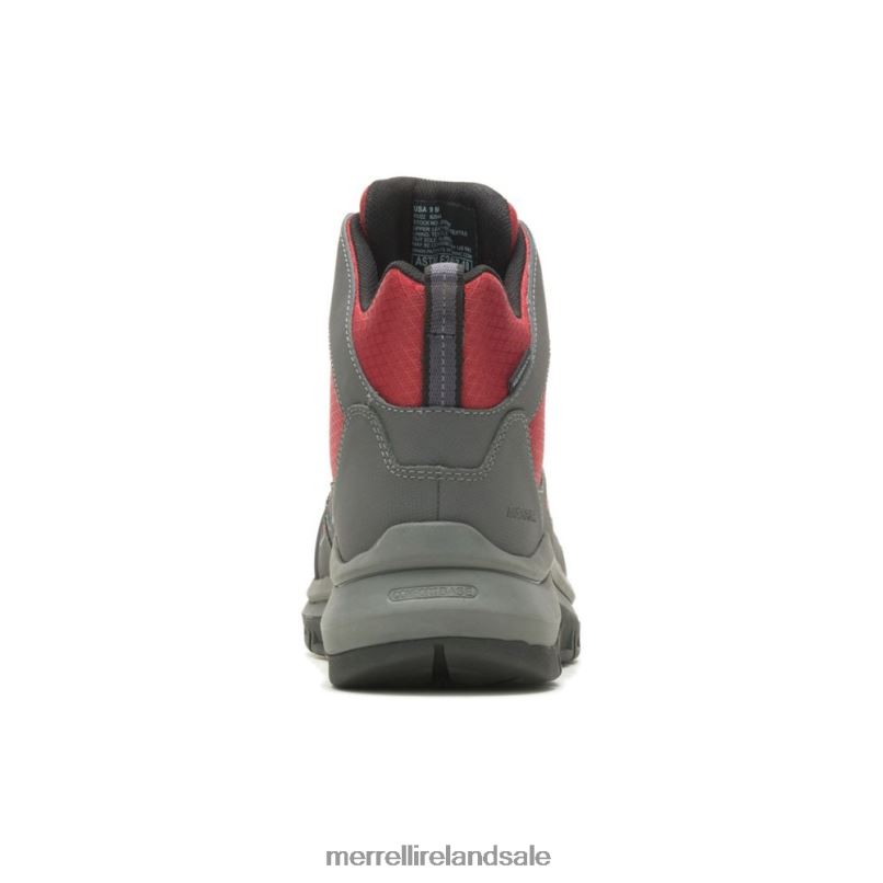 Fullbench Speed Mid Waterproof CF (J005027) Merrell Men BX26T688 Asphalt/Dahlia Shoes