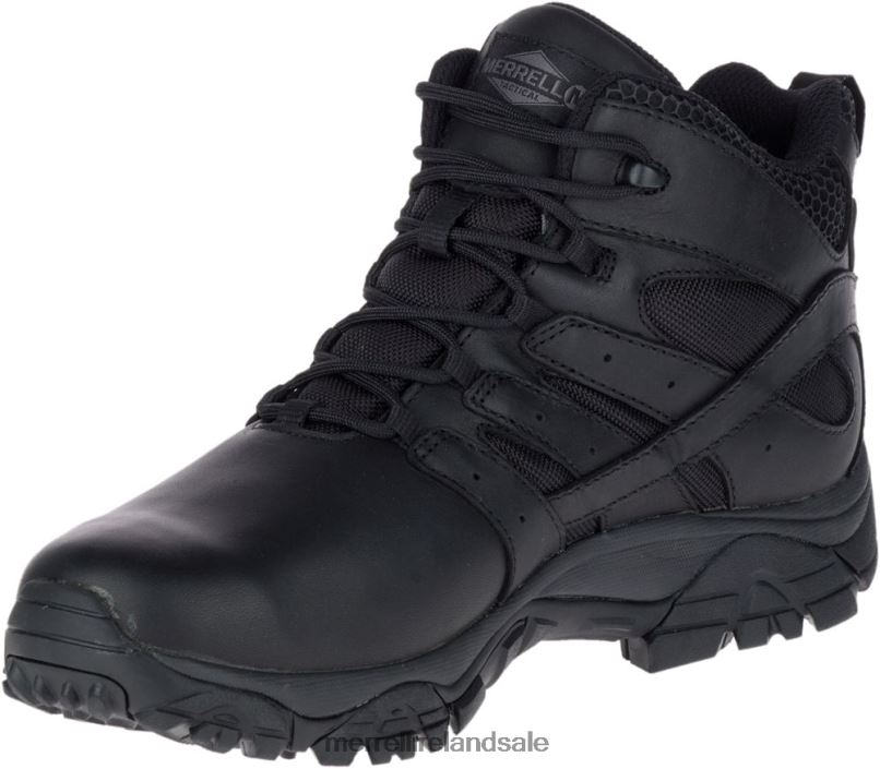 Moab 2 Mid Tactical Response Waterproof Boot Wide Width (J45337W) Merrell Men BX26T700 Black Shoes