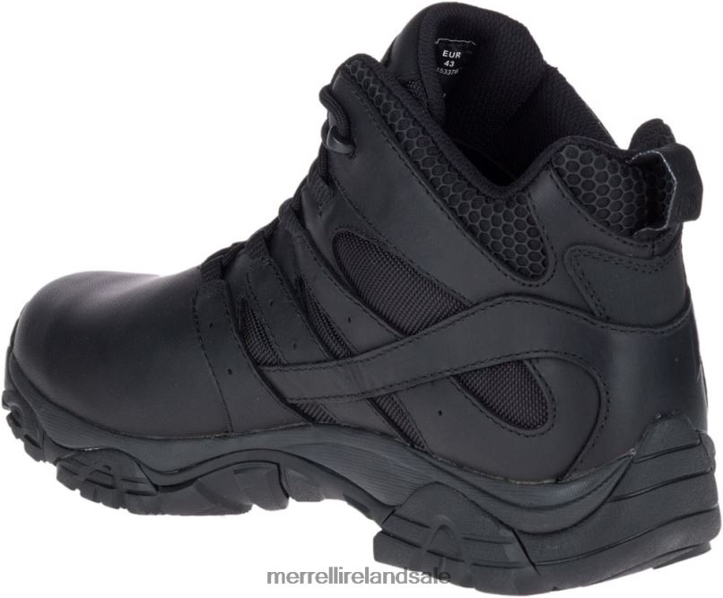 Moab 2 Mid Tactical Response Waterproof Boot Wide Width (J45337W) Merrell Men BX26T700 Black Shoes