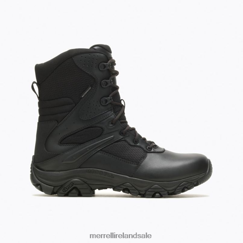 Moab 3 8'' Tactical Response Zip Waterproof Boot Wide Width (J003913W) Merrell Men BX26T769 Black Shoes