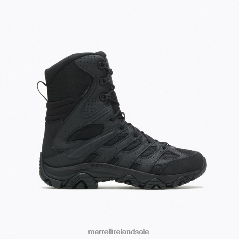 Moab 3 8'' Tactical Zip Waterproof Boot (J003907) Merrell Men BX26T630 Black Shoes