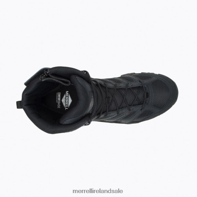 Moab 3 8'' Tactical Zip Waterproof Boot (J003907) Merrell Men BX26T630 Black Shoes