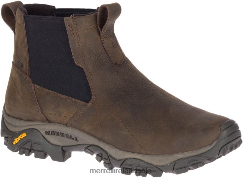 Moab Adventure Chelsea Polar Waterproof (J88453) Merrell Men BX26T502 Brown Shoes