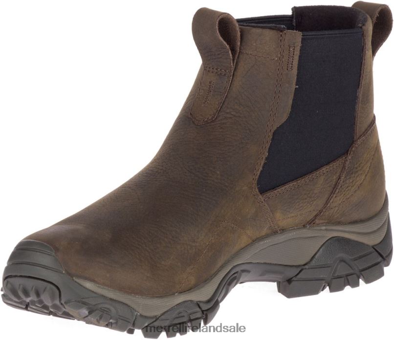 Moab Adventure Chelsea Polar Waterproof (J88453) Merrell Men BX26T502 Brown Shoes