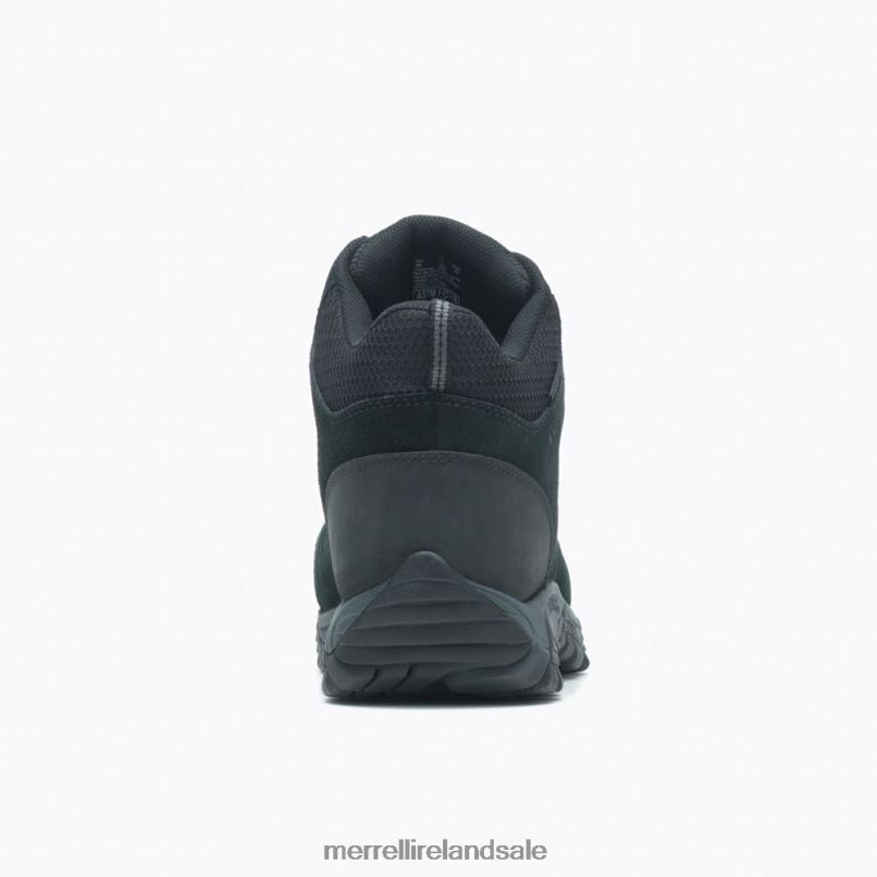 Moab Onset Mid Waterproof Comp Toe Work Boot (J099509) Merrell Men BX26T433 Black Shoes