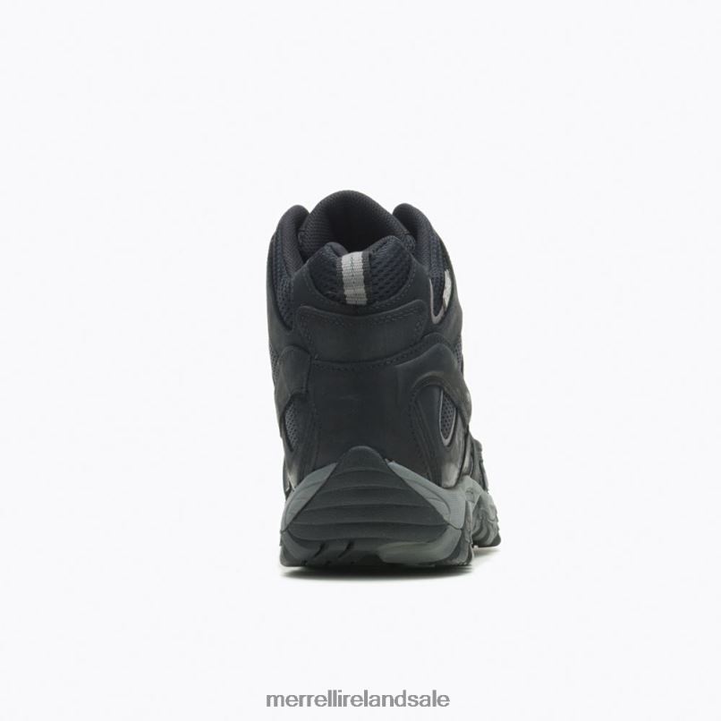 Moab Vertex Mid Waterproof Comp Toe Work Boot Wide Width (J05241W) Merrell Men BX26T619 Black Shoes