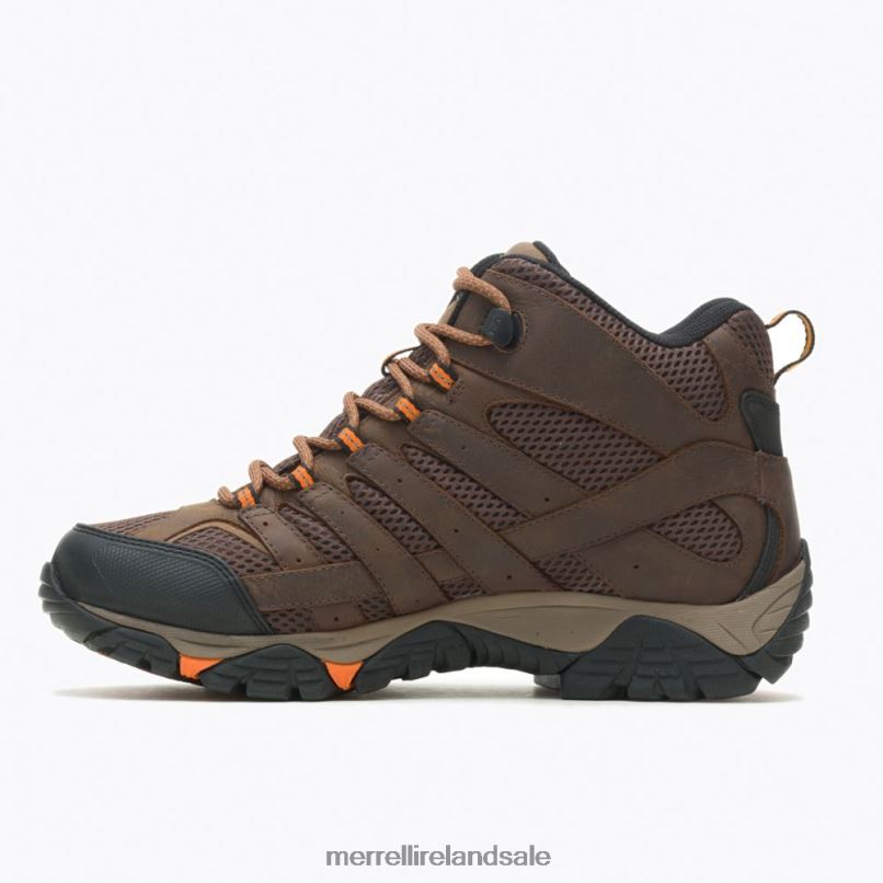 Moab Vertex Mid Waterproof SR Work Boot Wide Width (J31239W) Merrell Men BX26T389 Clay Shoes