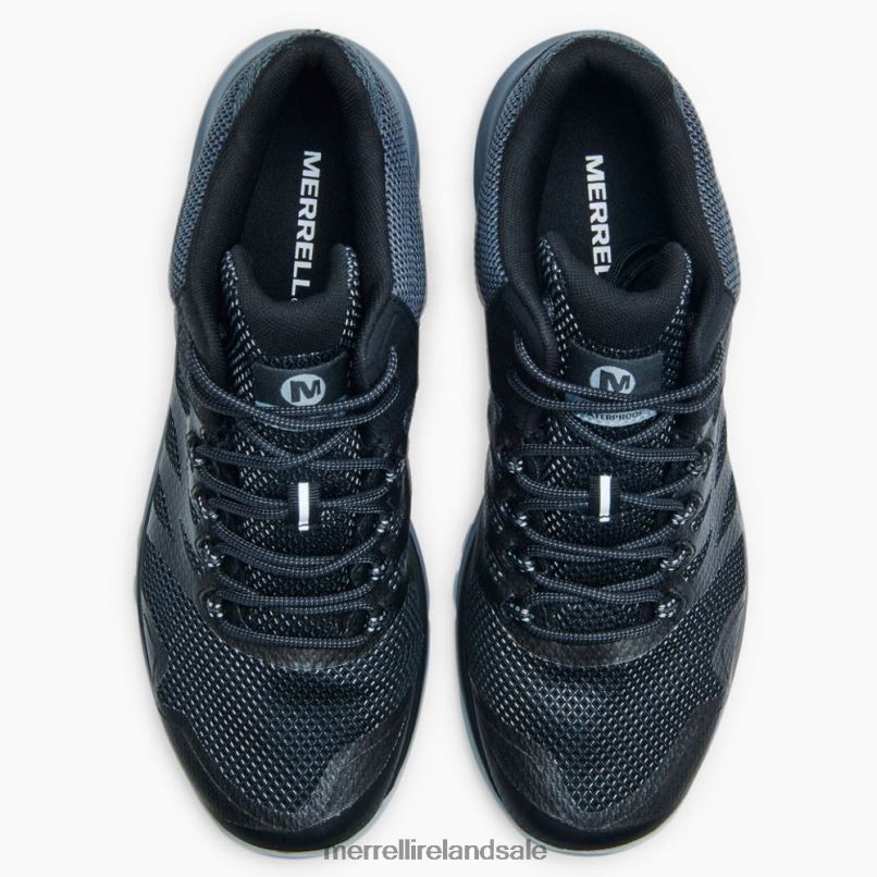 Nova 2 Mid Waterproof (J035579) Merrell Men BX26T208 Black Shoes