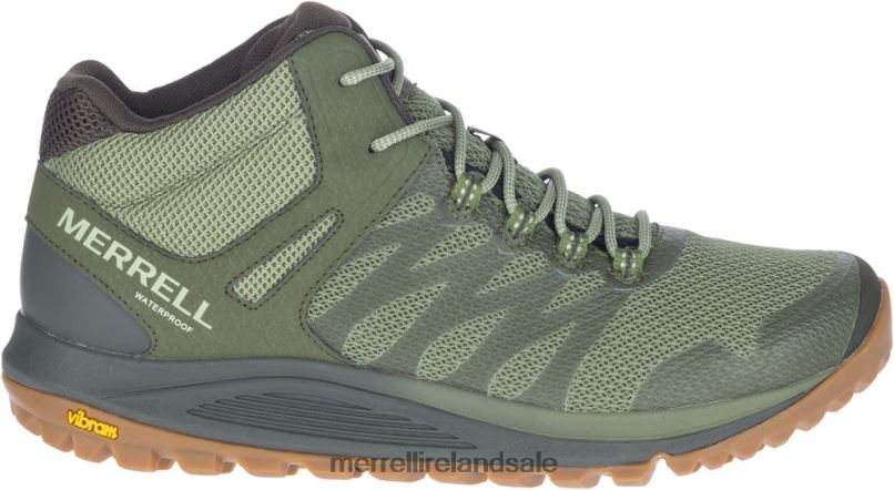 Nova 2 Mid Waterproof (J035581) Merrell Men BX26T209 Lichen Shoes