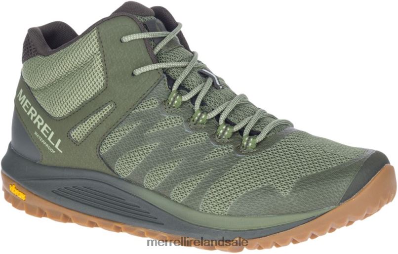 Nova 2 Mid Waterproof (J035581) Merrell Men BX26T209 Lichen Shoes