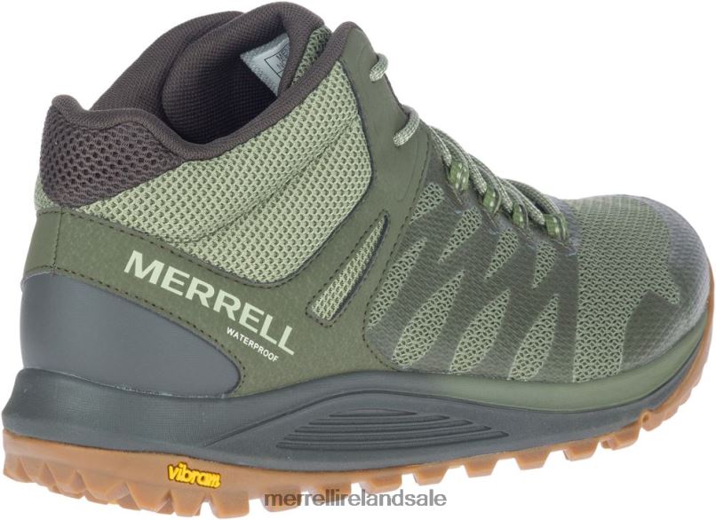 Nova 2 Mid Waterproof (J035581) Merrell Men BX26T209 Lichen Shoes