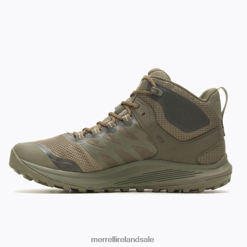 Nova 3 Mid Tactical Waterproof Boot (J005053) Merrell Men BX26T383 Olive Shoes