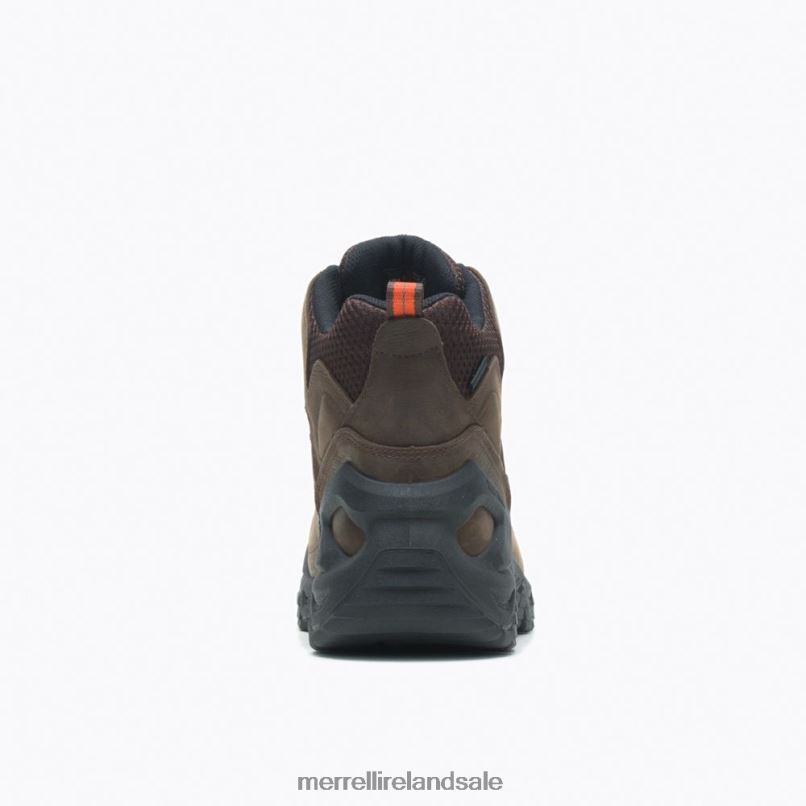 Strongfield Leather 6'' Waterproof Comp Toe Work Boot (J099341) Merrell Men BX26T716 Espresso Shoes