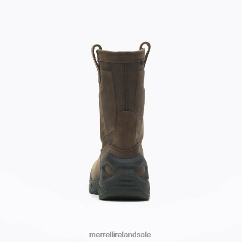 Strongfield Leather Pull On Waterproof Comp Toe Work Boot (J099315) Merrell Men BX26T452 Espresso Shoes