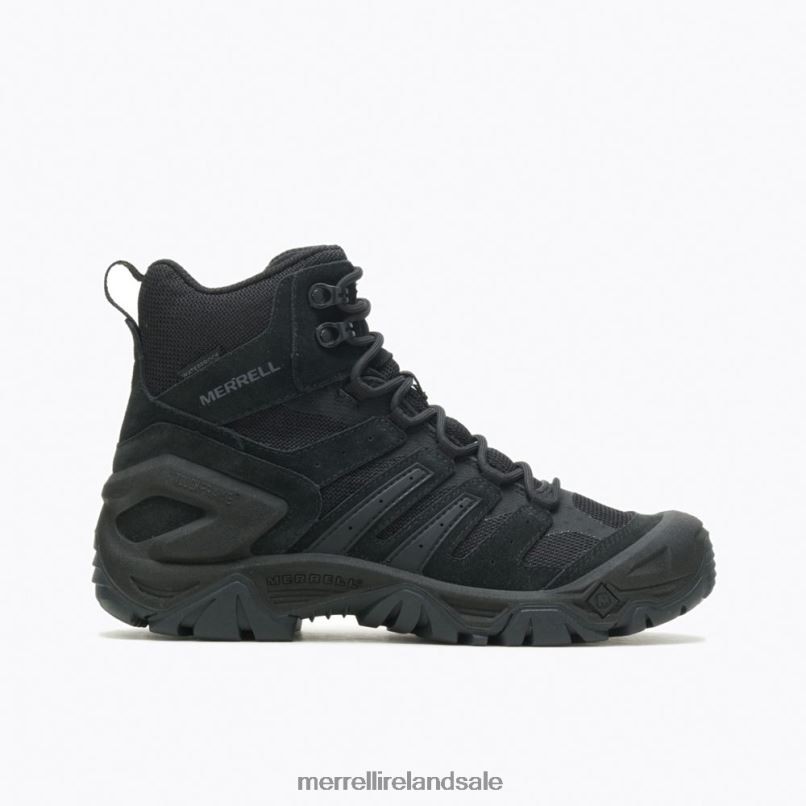 Strongfield Tactical 6'' Waterproof Boot (J099301) Merrell Men BX26T441 Black Shoes