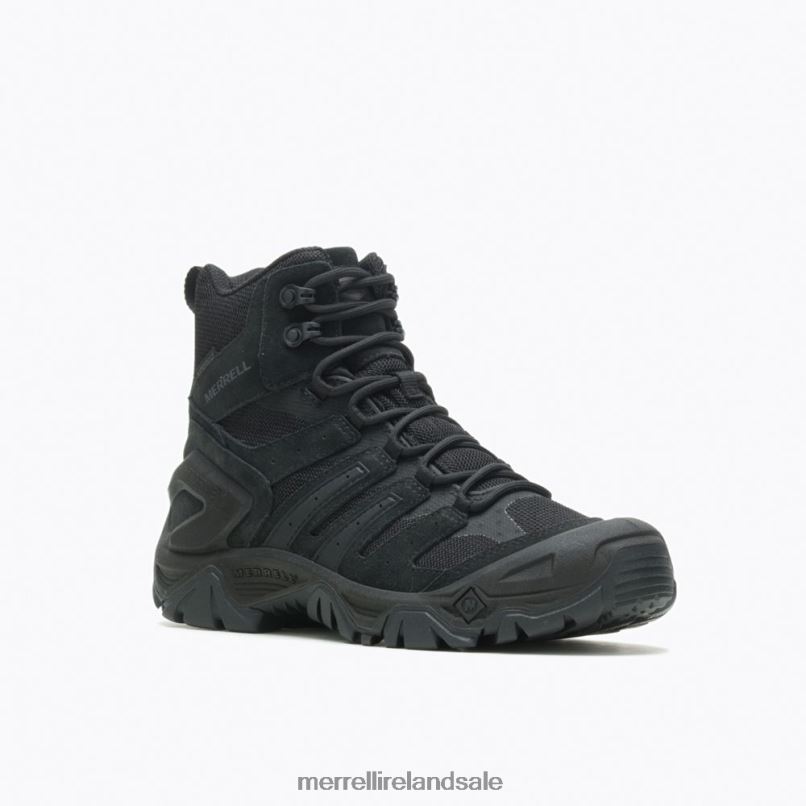 Strongfield Tactical 6'' Waterproof Boot (J099301) Merrell Men BX26T441 Black Shoes