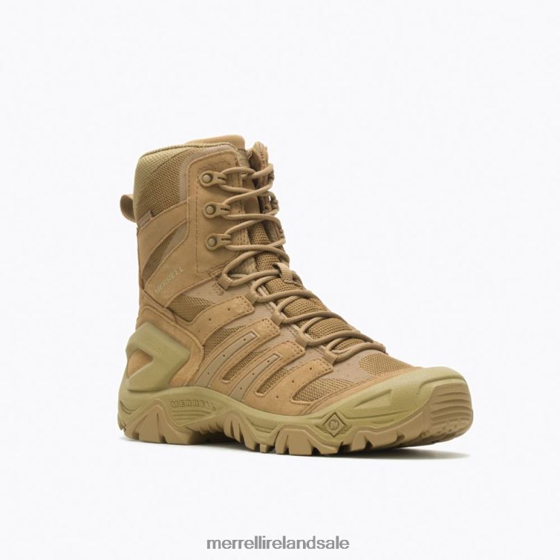 Strongfield Tactical 8'' Waterproof Boot (J099299) Merrell Men BX26T468 Dark Coyote Shoes