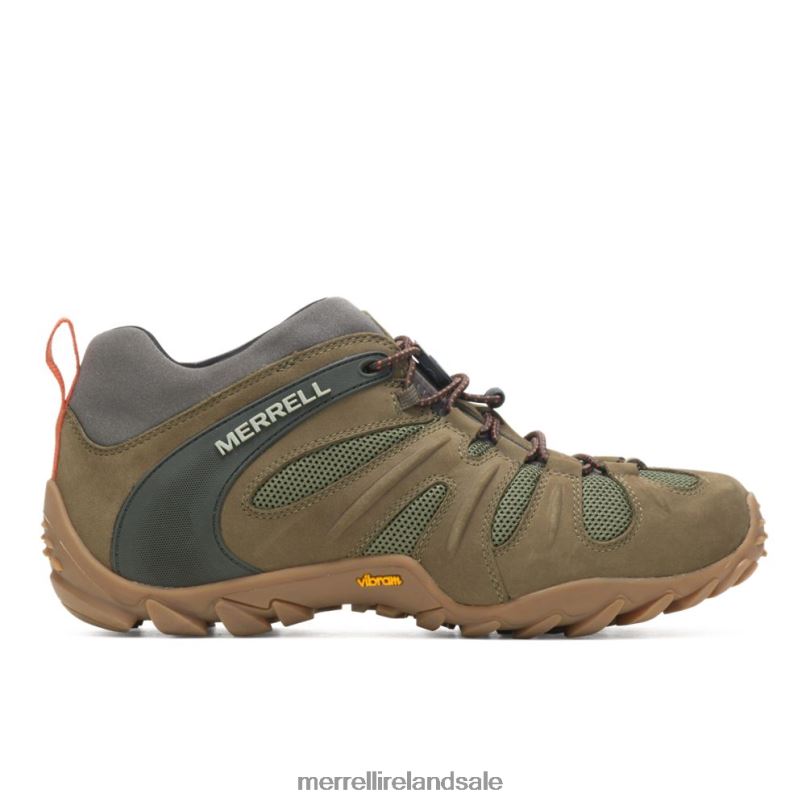 Chameleon 8 Stretch (J033419) Merrell Men BX26T282 Olive Shoes