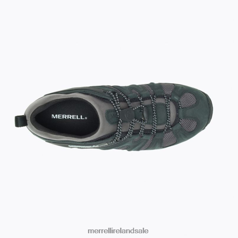 Chameleon 8 Stretch Waterproof (J034177) Merrell Men BX26T182 Black/Grey Shoes