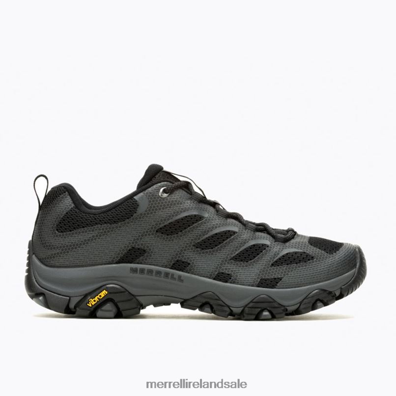 Moab 3 Edge (J035895) Merrell Men BX26T364 Black Shoes