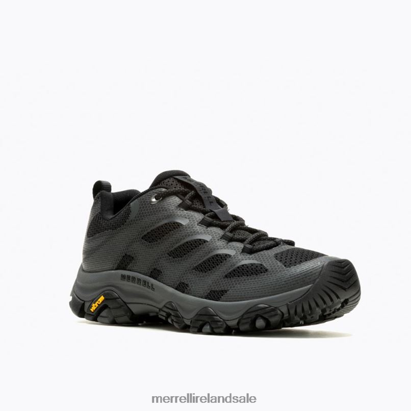 Moab 3 Edge (J035895) Merrell Men BX26T364 Black Shoes