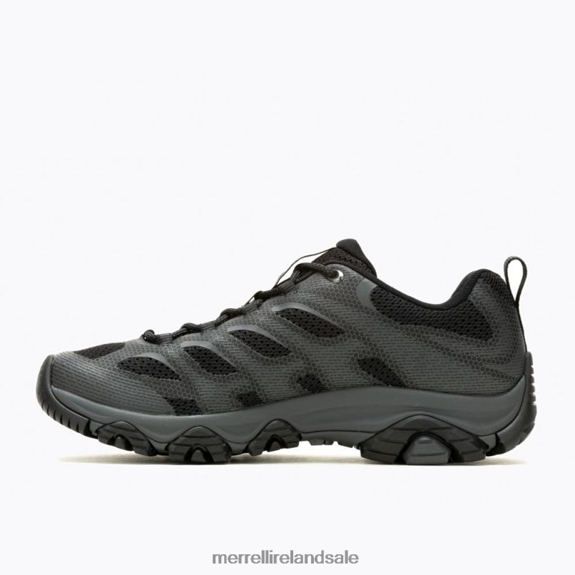 Moab 3 Edge (J035895) Merrell Men BX26T364 Black Shoes