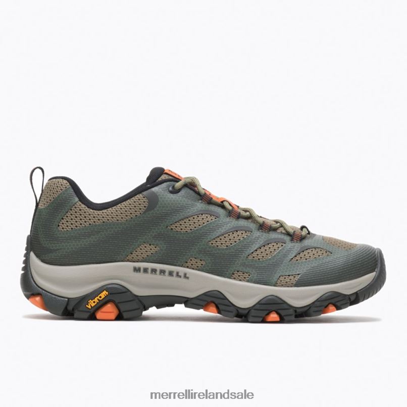 Moab 3 Edge (J135549) Merrell Men BX26T362 Herb/Moss Shoes