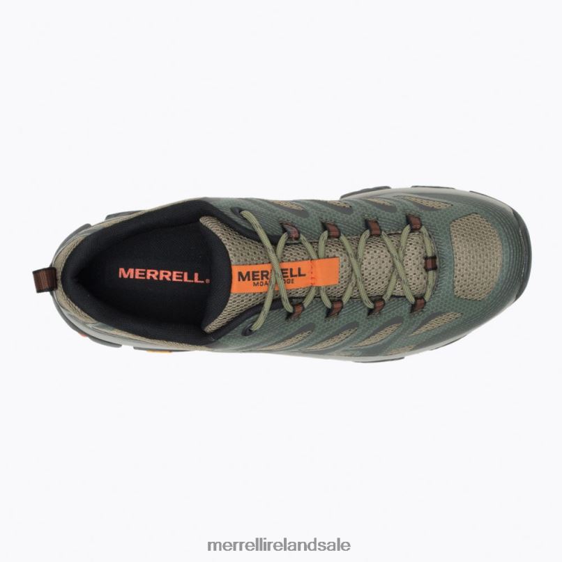 Moab 3 Edge (J135549) Merrell Men BX26T362 Herb/Moss Shoes