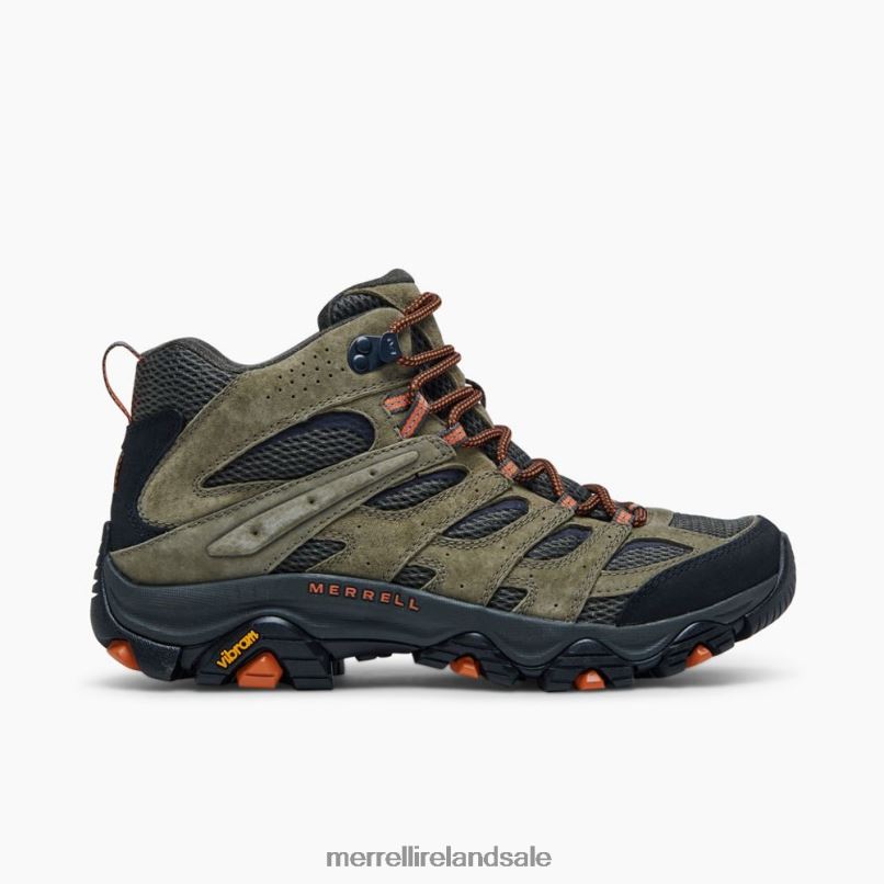 Moab 3 Mid (J035867) Merrell Men BX26T134 Olive Shoes