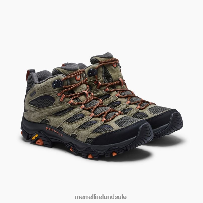 Moab 3 Mid Waterproof (J035841) Merrell Men BX26T127 Olive Shoes