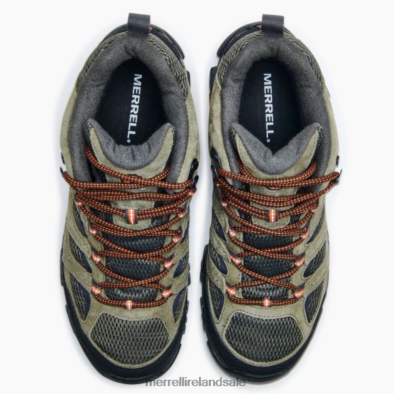 Moab 3 Mid Waterproof (J035841) Merrell Men BX26T127 Olive Shoes