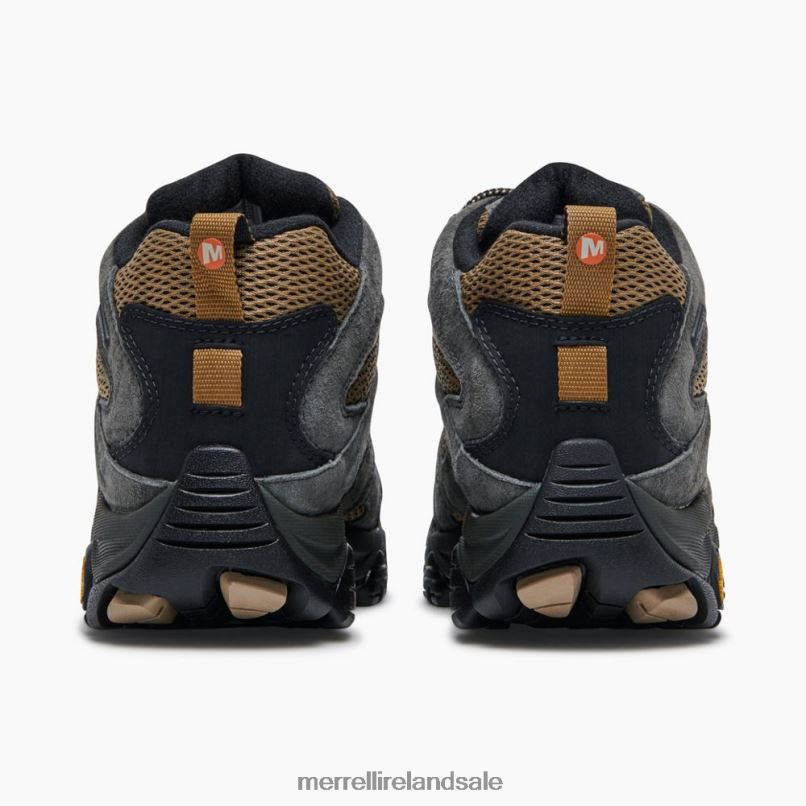 Moab 3 Mid Waterproof Wide Width (J036269W) Merrell Men BX26T217 Butternut/Beluga Shoes