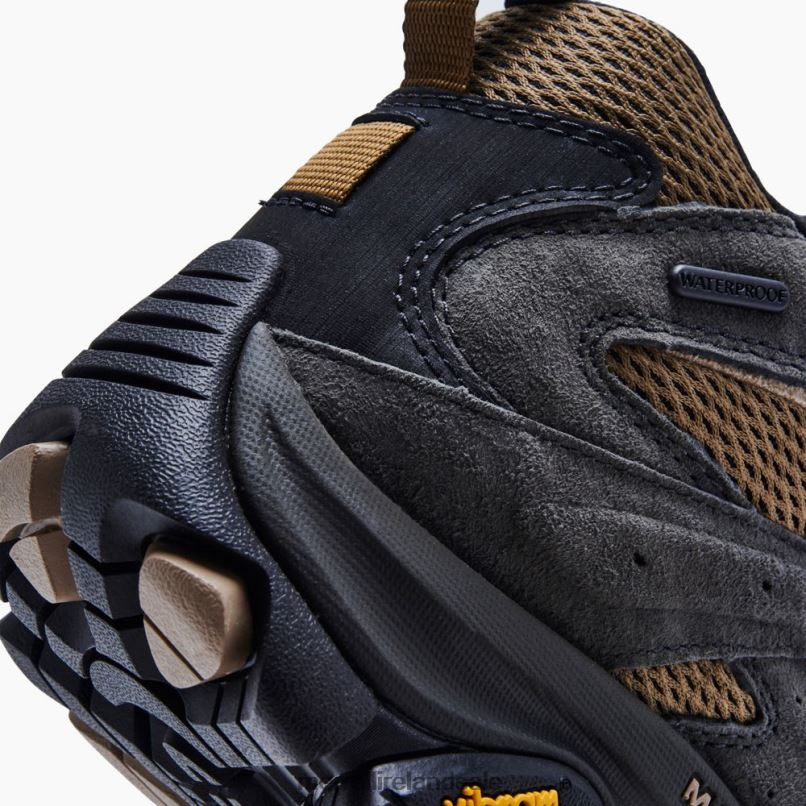 Moab 3 Mid Waterproof Wide Width (J036269W) Merrell Men BX26T217 Butternut/Beluga Shoes