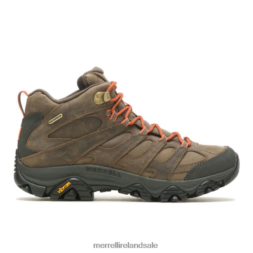 Moab 3 Prime Mid Waterproof Wide Width (J035763W) Merrell Men BX26T386 Canteen Shoes