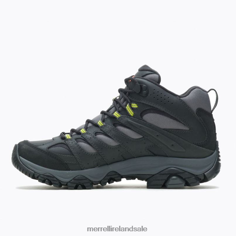 Moab 3 Thermo Mid Waterproof (J036629) Merrell Men BX26T652 Granite/Hi Viz Shoes