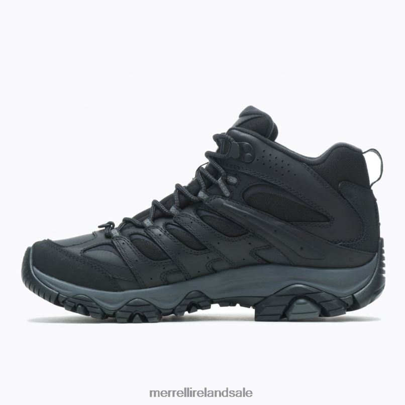 Moab 3 Thermo Mid Waterproof Wide Width (J036577W) Merrell Men BX26T628 Black Shoes