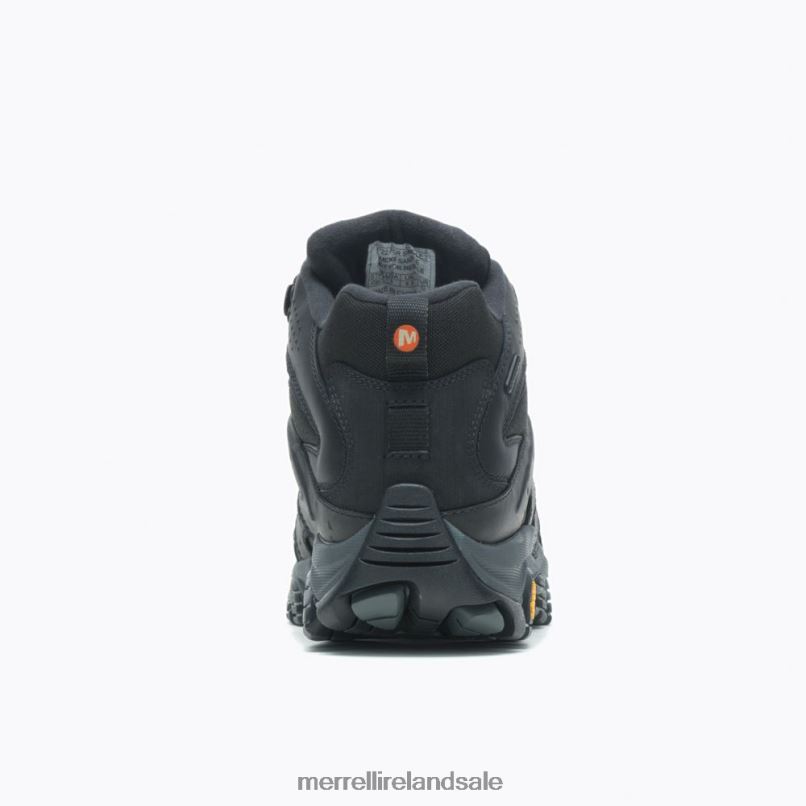 Moab 3 Thermo Mid Waterproof Wide Width (J036577W) Merrell Men BX26T628 Black Shoes