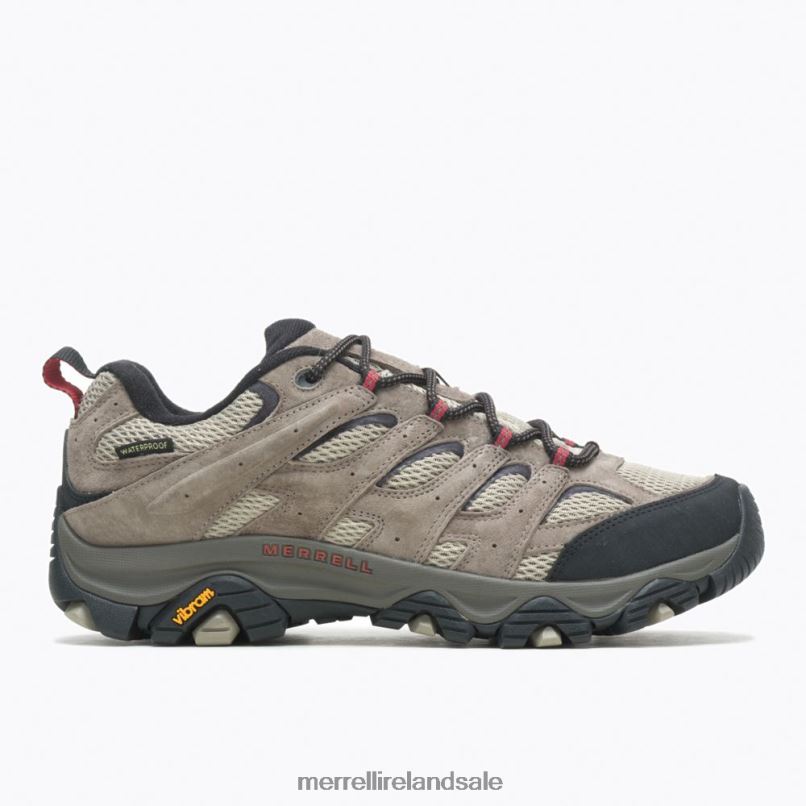 Moab 3 Waterproof Wide Width (J035851W) Merrell Men BX26T368 Dark Brown Shoes