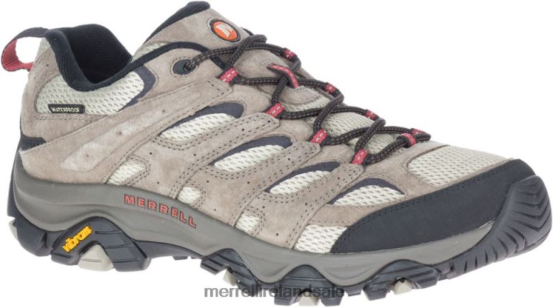 Moab 3 Waterproof Wide Width (J035851W) Merrell Men BX26T368 Dark Brown Shoes