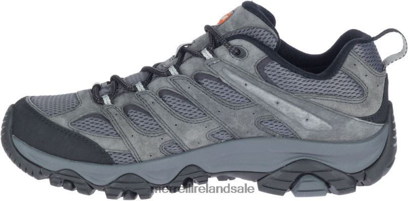 Moab 3 Waterproof Wide Width (J035855W) Merrell Men BX26T369 Granite Shoes